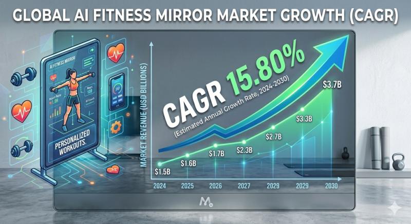 AI Fitness Mirror Market Growing Strong