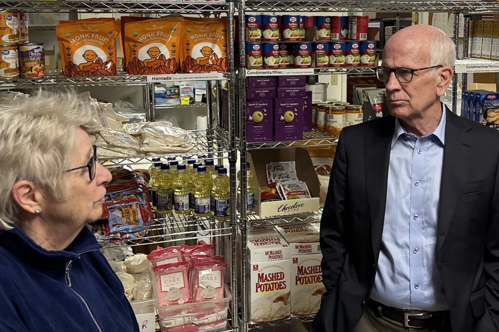 Food assistance battle: Sen. Welch's visit to HOPE