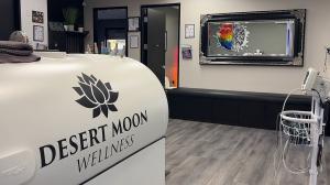 an inside view of desert moon wellness clinic