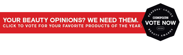 Advertisement for a beauty product voting campaign.