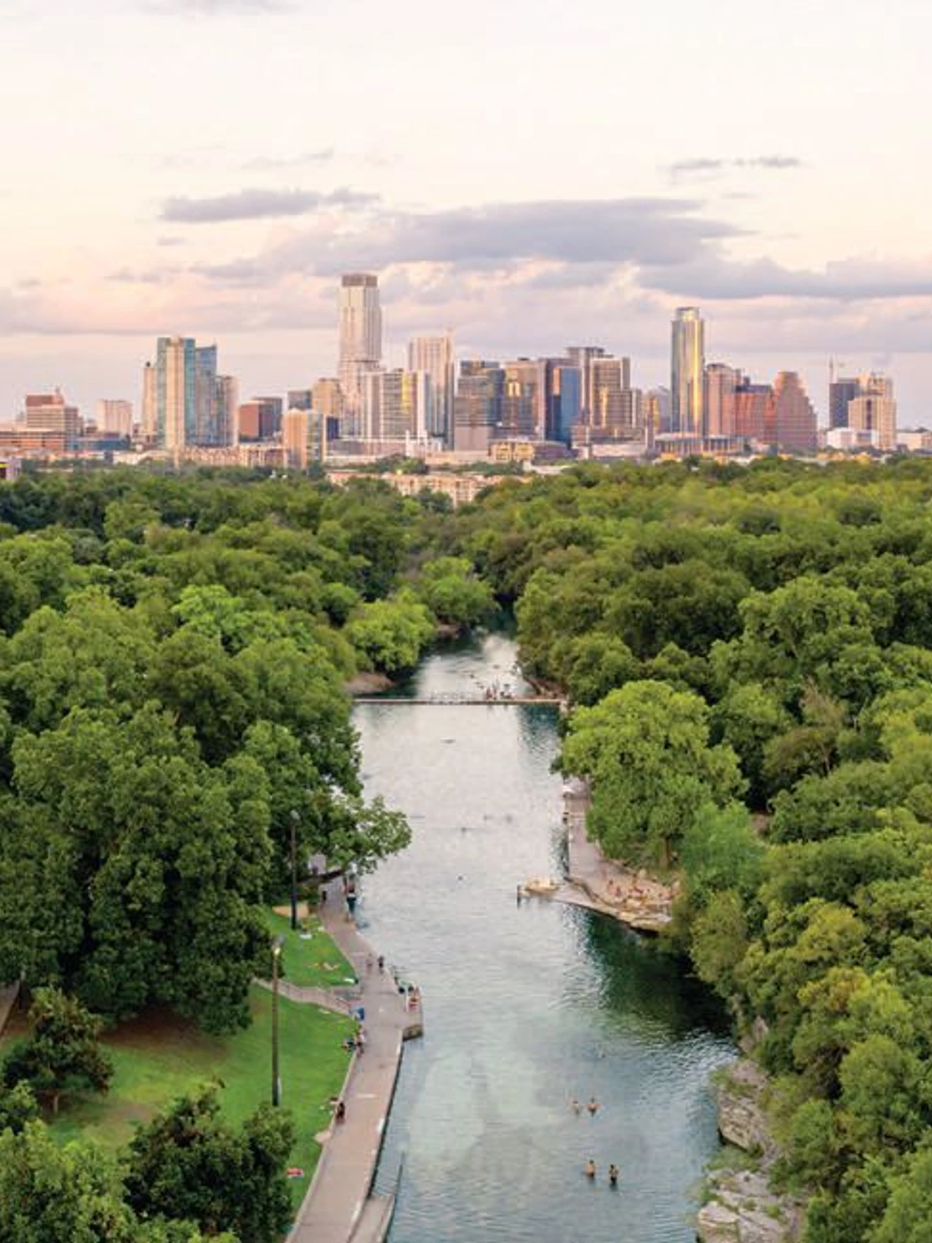 Barton Springs Pool BARTON SPRINGS PHOTO BY RYAN KYTE/COURTESY OF VISIT AUSTIN
