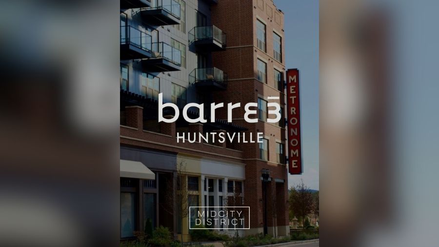 barre3 fitness studio coming to Huntsville’s MidCity District