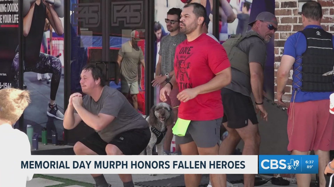 'The Murph' honors fallen soldiers with community fitness challenge at Tyler gym