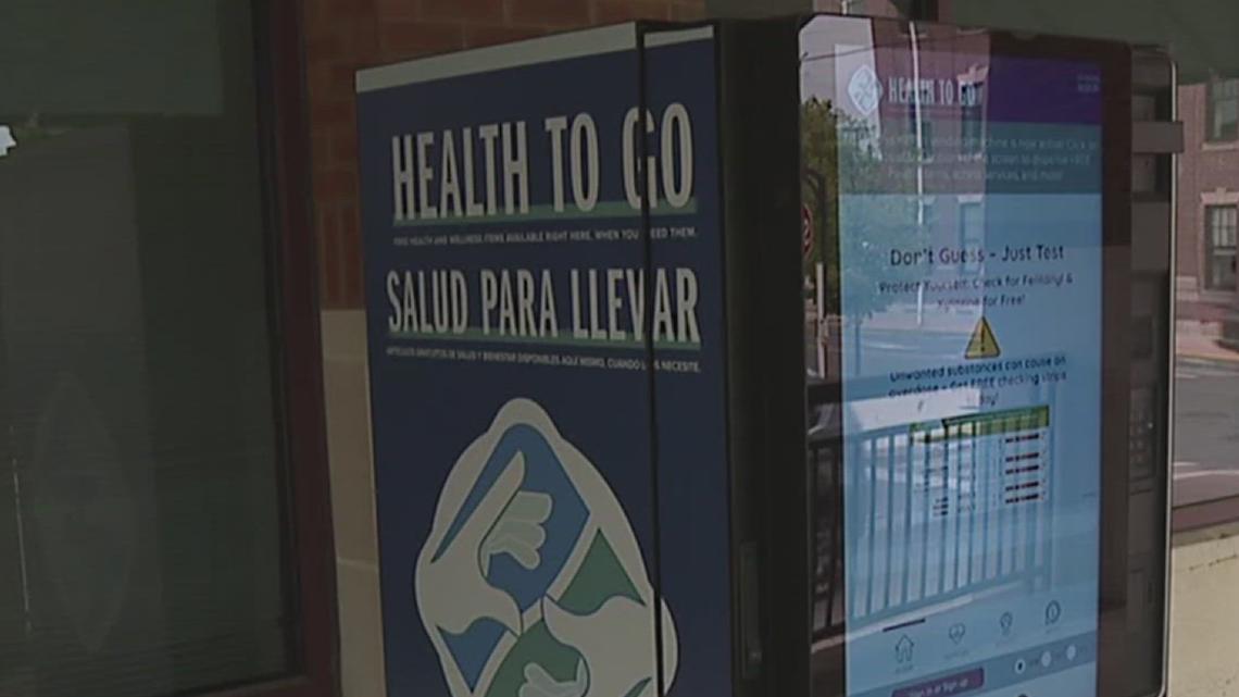 New vending machine provides free health, wellness products in York