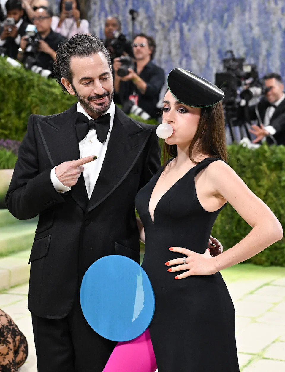 Marc Jacobs and Rachel Sennott at The 2026 Met Gala Celebrating "Costume Art" held at The Metropolitan Museum of Art on May 04, 2026 in New York, New York.