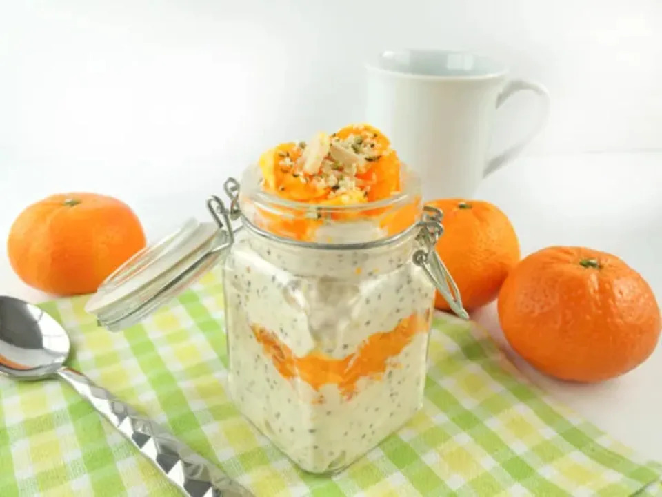 Creamy Orange Overnight Oats