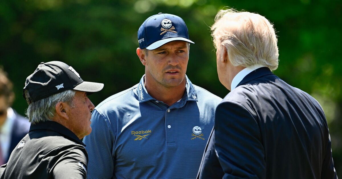 Trump caught out after Bryson DeChambeau fitness test lie - Golf - Sports