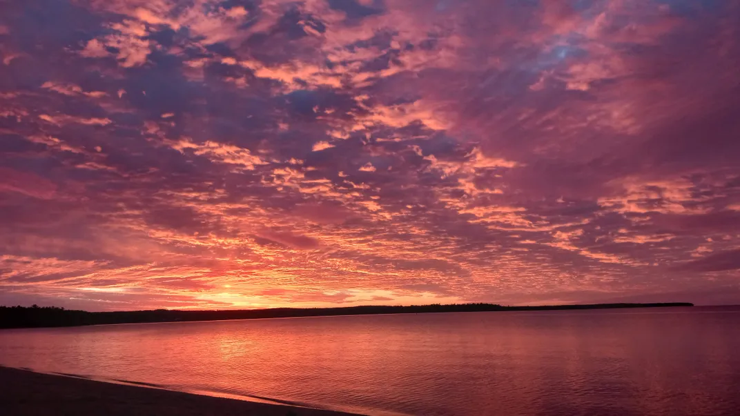 Sunrise over Lake Superior