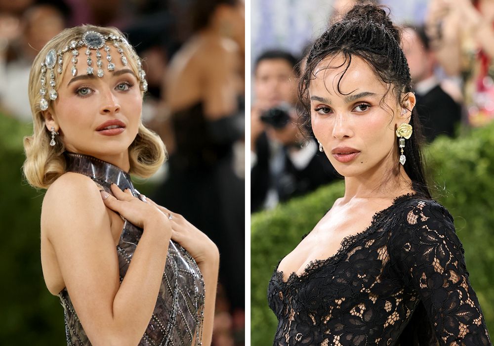 Sabrina Carpenter and Zoë Kravitz at the 2026 Met Gala