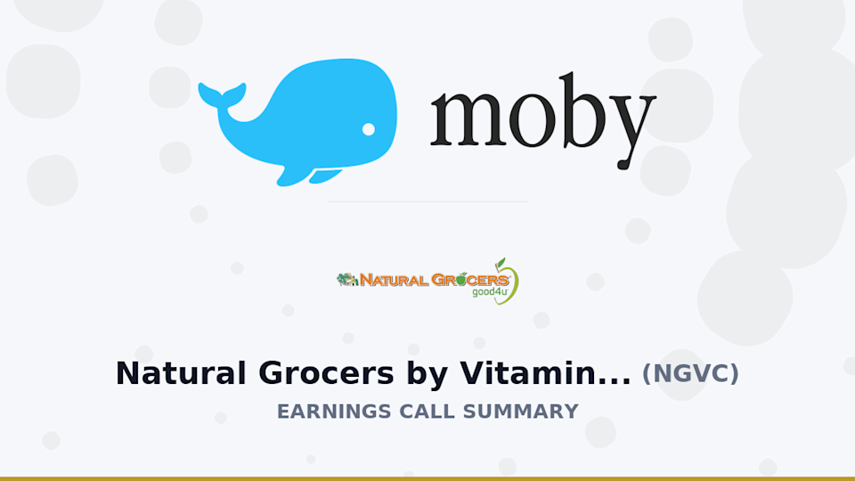 Natural Grocers by Vitamin Cottage, Inc. Q2 2026 Earnings Call Summary