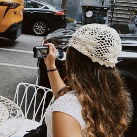 Crochet Head Piece