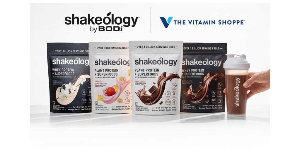 The Vitamin Shoppe to Add Shakeology by BODi in Retail Locations Nationwide