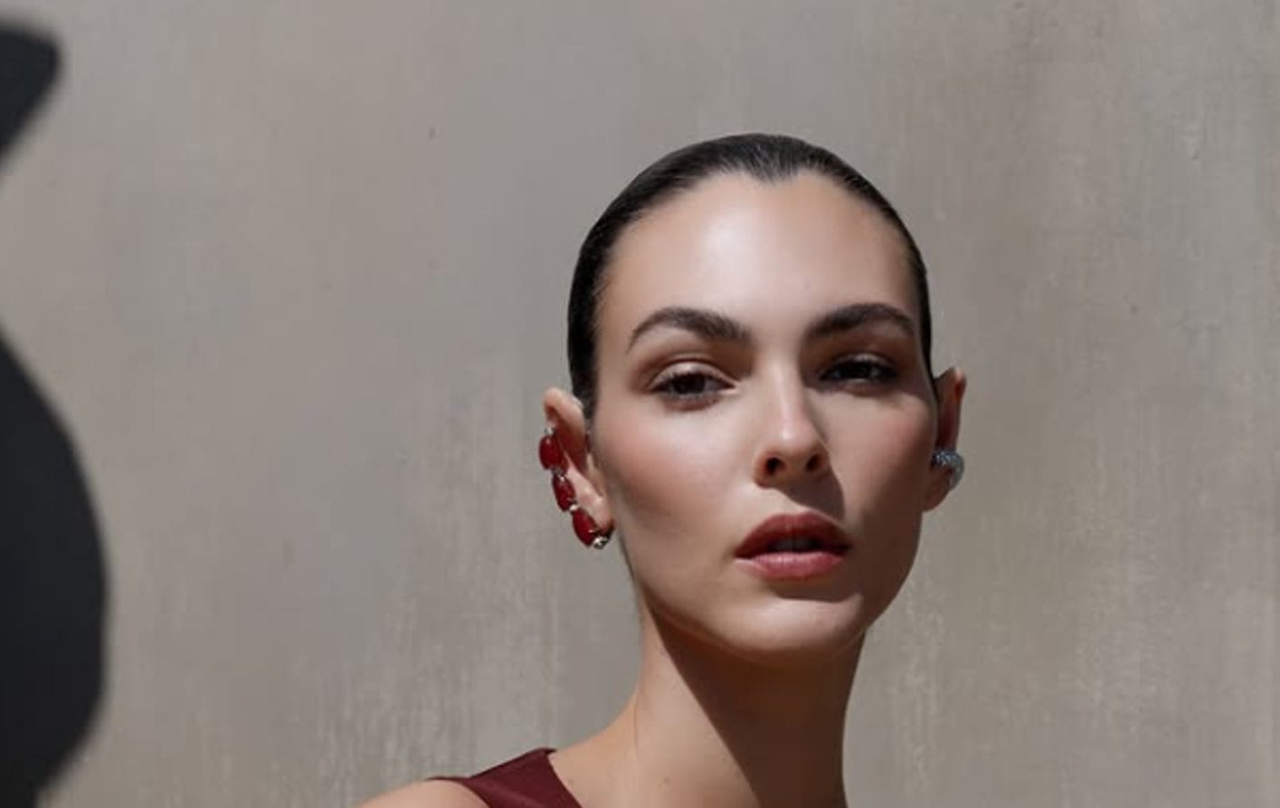 Armani Beauty Reunites With Vittoria Ceretti For Luminous Silk Foundation Push