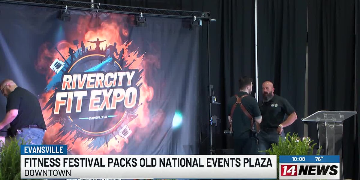 Fitness expo packs Old National Events Plaza Saturday