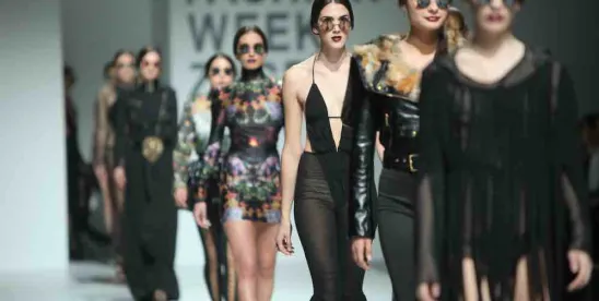 models walking a runway; Biomeric Data, Consumer Health, Wellness Data Pressure Point for Fashion