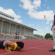 Local college students take FBI fitness training test