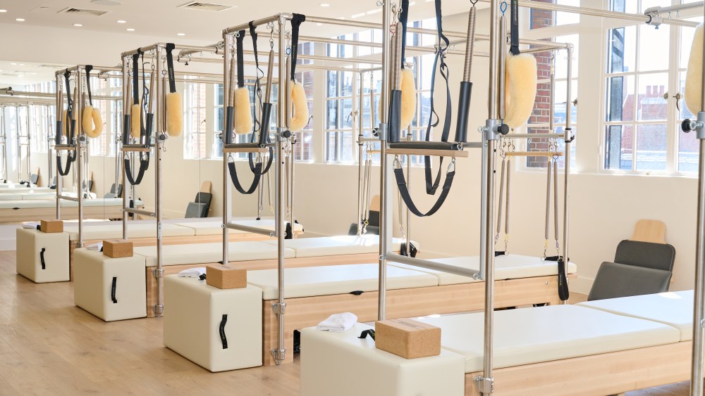 The new Pilates in the Clouds studio at Harvey Nichols.