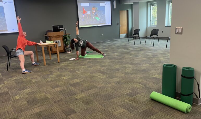 library stretches