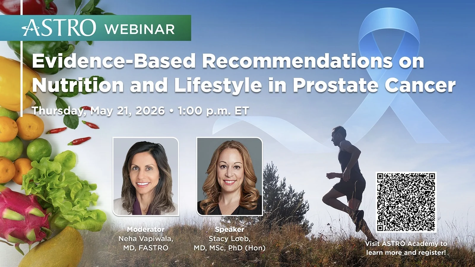 New LIVE Webinar on Evidence-Based Nutrition and Lifestyle in Prostate Cancer – ASTRO