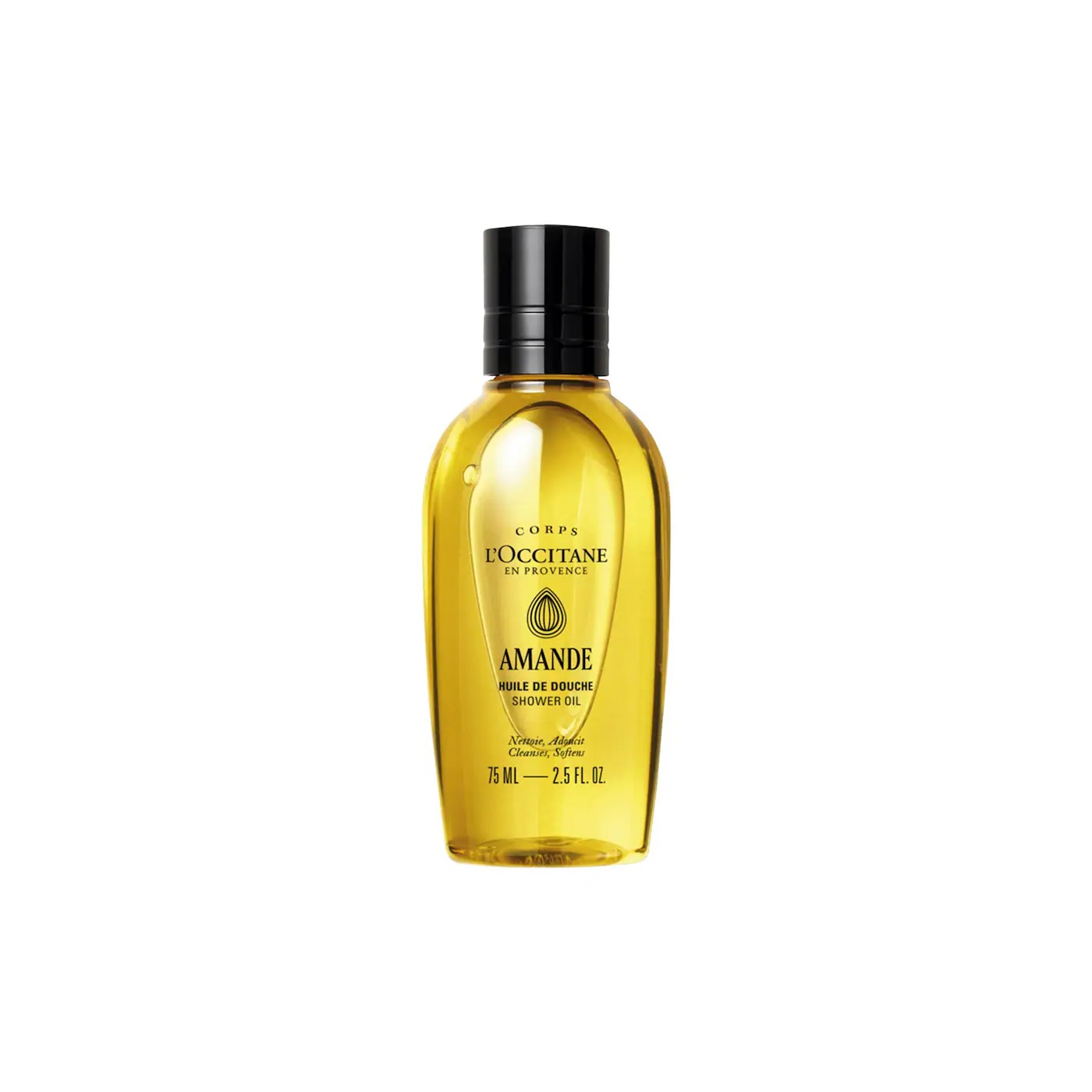 Sephora, Cleansing and Softening Refillable Shower Oil With Almond Oil