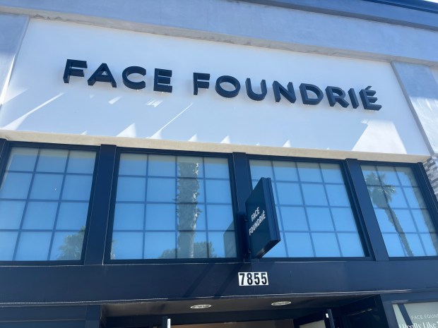 Face Foundrié is now open at 7855 Girard Ave. in La Jolla. (Noah Lyons)