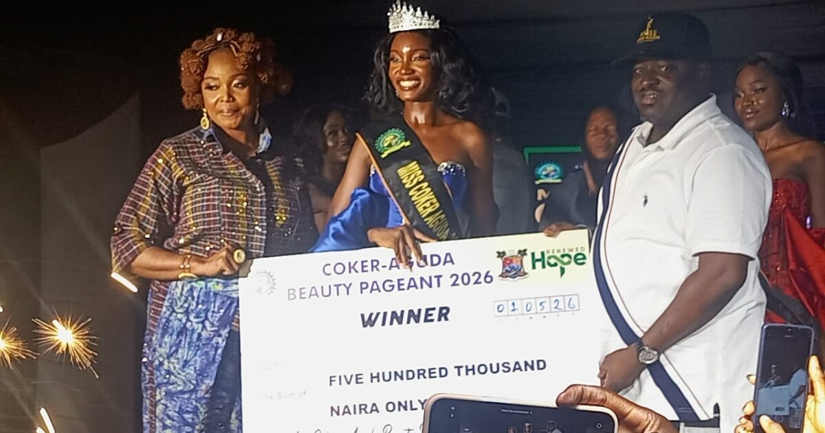 Lagos LCDA Crowns Beauty Queen to Promote Youth Talent