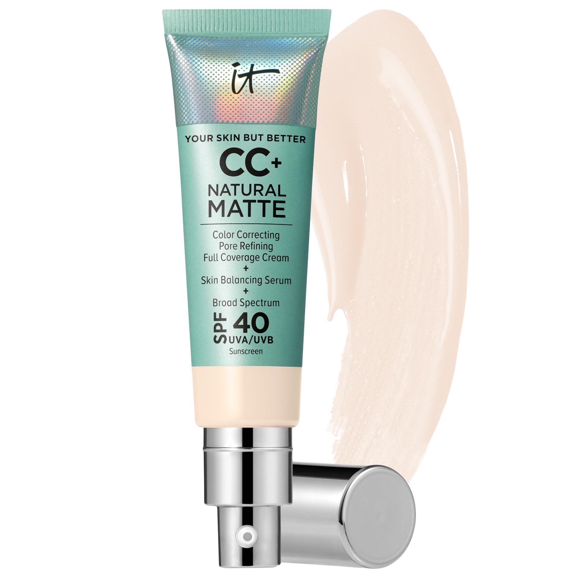 Cc+ Cream Natural Matte Foundation With Spf 40 - Fair Ivory