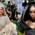 Beyoncé Knowles-Carter and Anok Yai at the 2026 Met Gala.