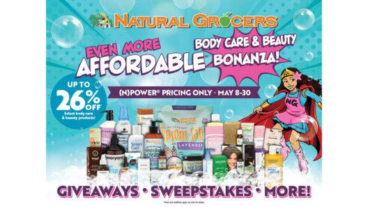 Natural Grocers® Hosts Sixth Annual Body Care & Beauty Bonanza, May 8-30, 2026