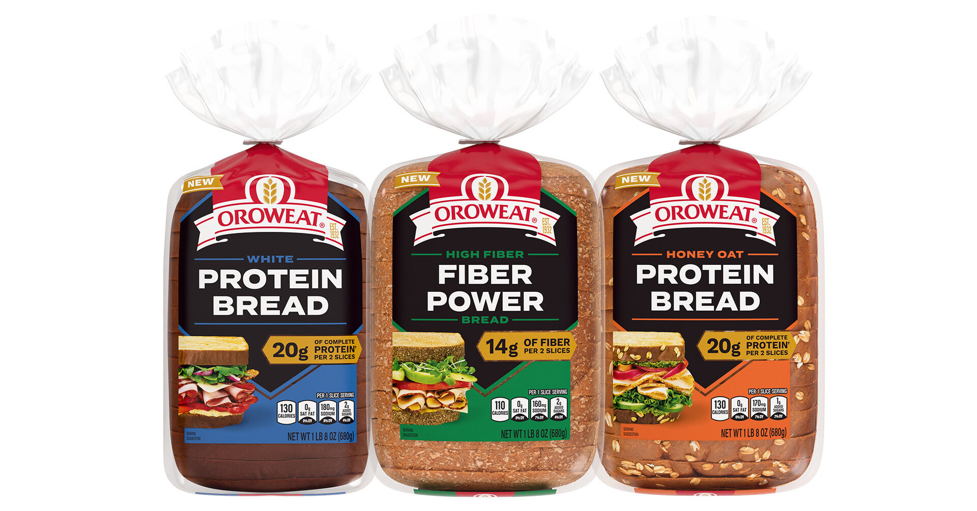 Oroweat® Expands Its Nutrition-Forward Offerings with New Fiber Power and Protein Breads