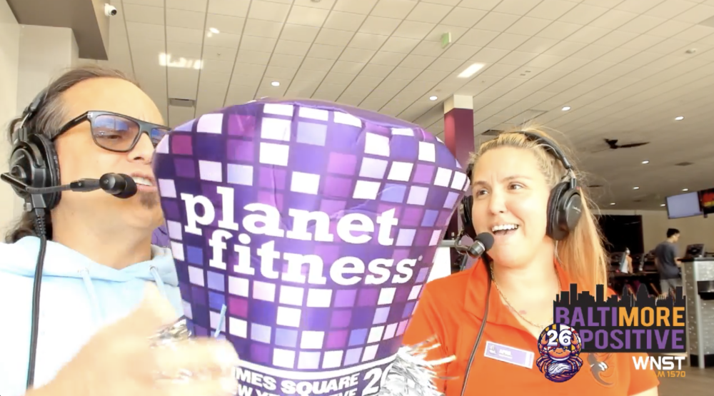 Springing into May with April at Planet Fitness in Timonium