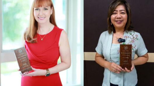 Julie Garrow and Lulu Widjaja honoured at Asia-Pacific Spa and Wellness Coalition Awards