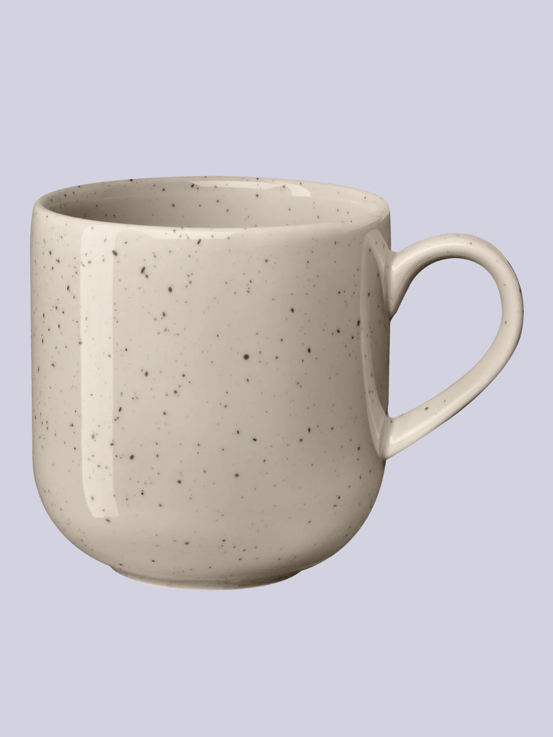 A speckled mug