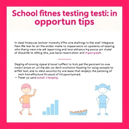 School Fitness Testing: Challenges and New Opportunities — Technology and Engineering