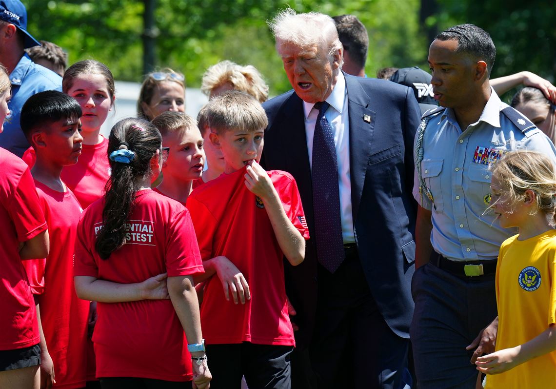 The Presidential Physical Fitness Award is back as Trump revives annual fitness test in U.S. schools