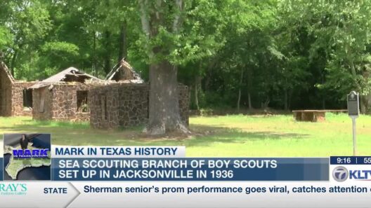 Unusual structures in Jacksonville were Sea Scouts training facility
