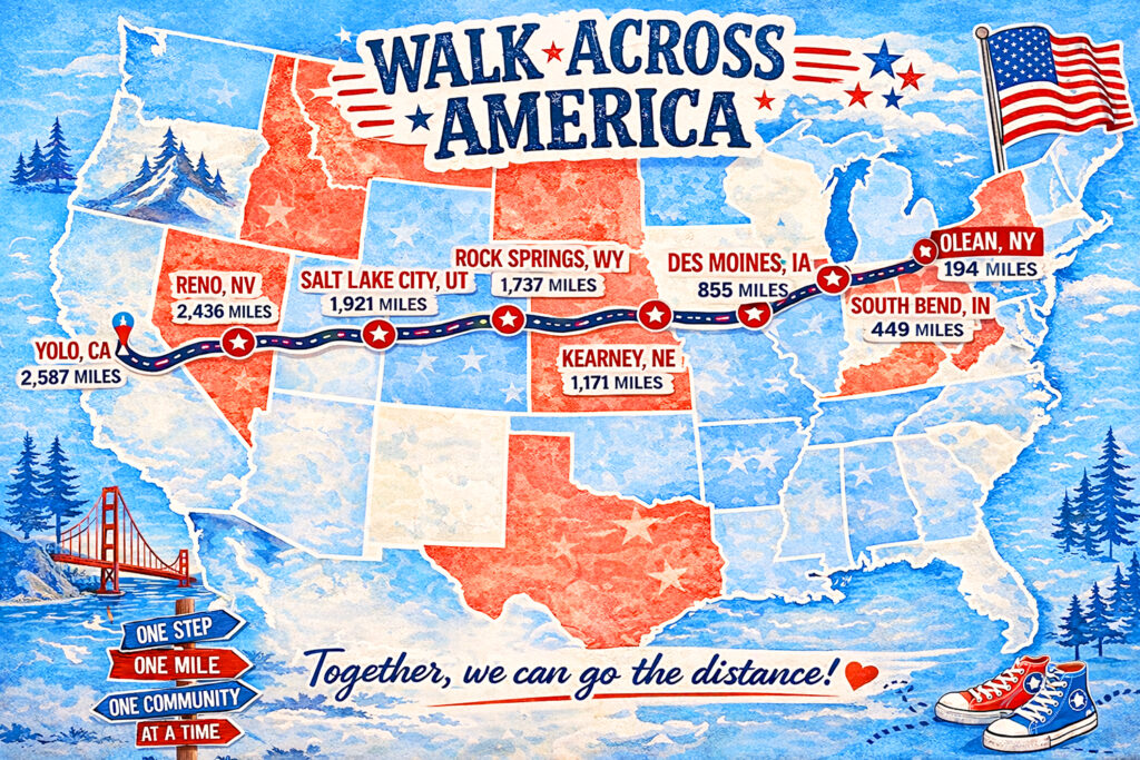 TSC, HCH launch ‘Walk Across America’ employee wellness challenge