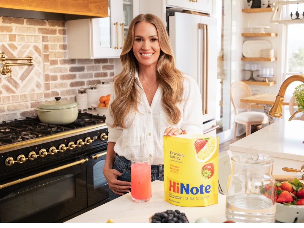 Carrie Underwood Expands Her Wellness Vision with New Brand HiNote