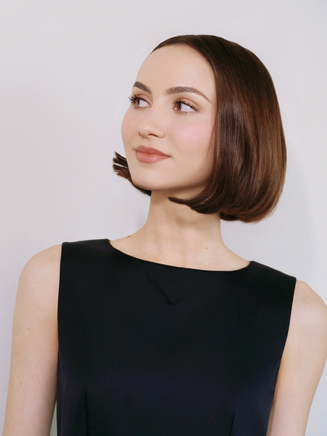 Maude Apatow at Prada Beauty's Prada Touch Tour pop-up.