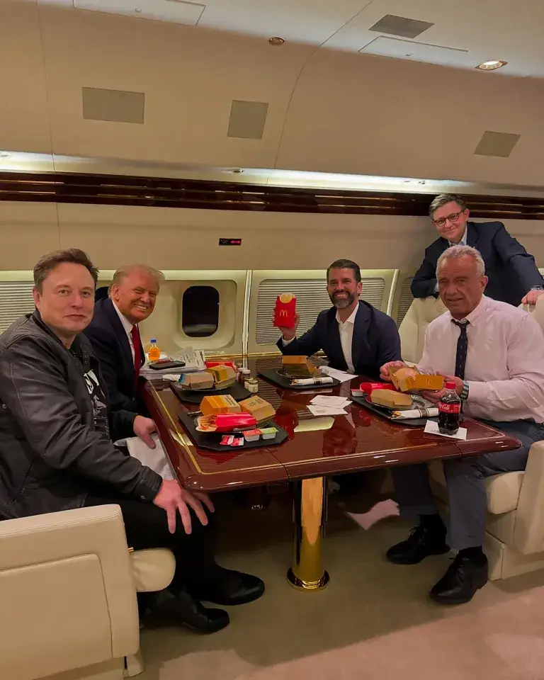 US President Donald Trump's love for McDonald's is well documented (Instagram/donaldtrumpjr)