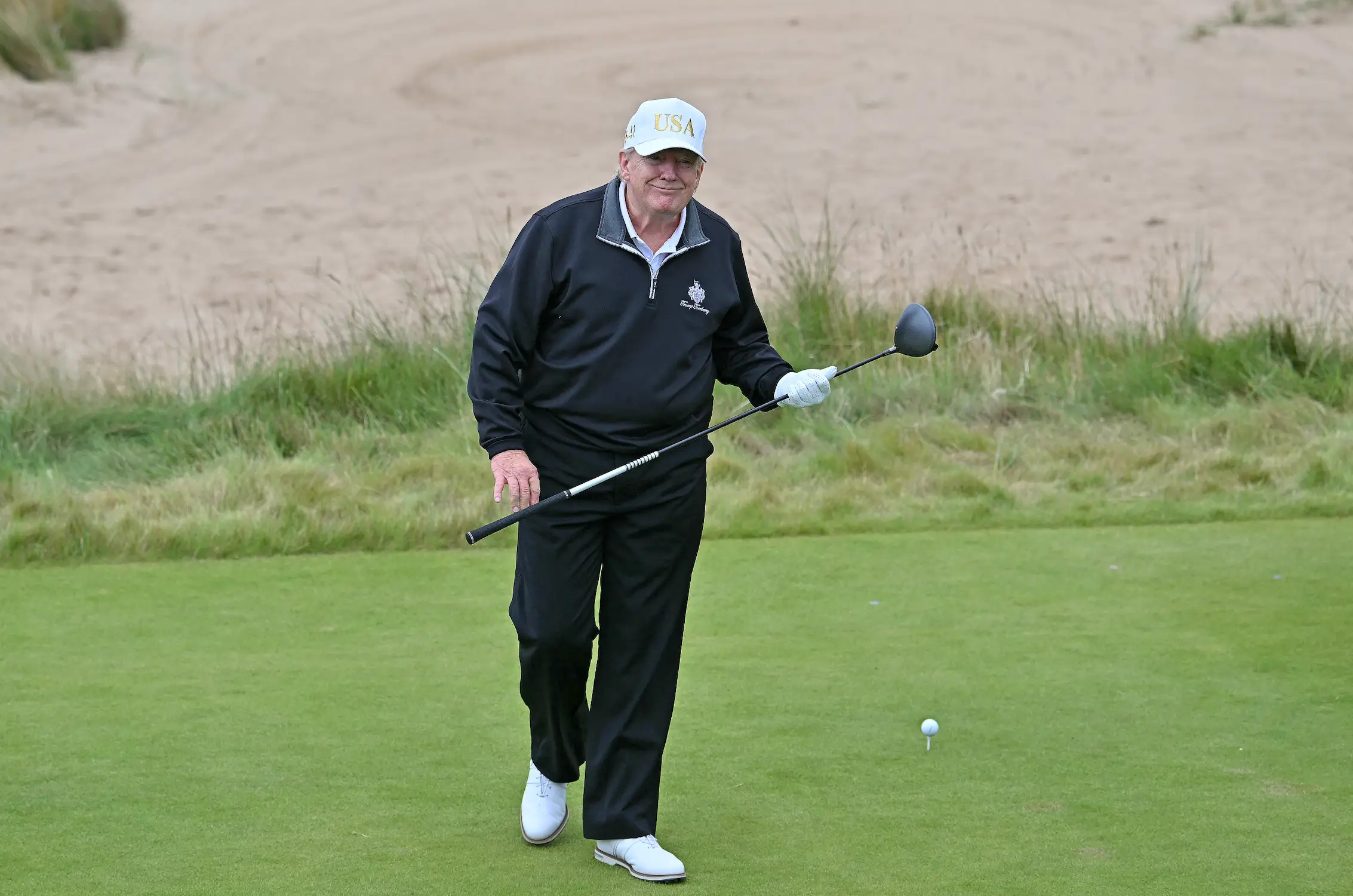 Trump previously confessed to a lack of exercise (ANDY BUCHANAN/AFP via Getty Images)