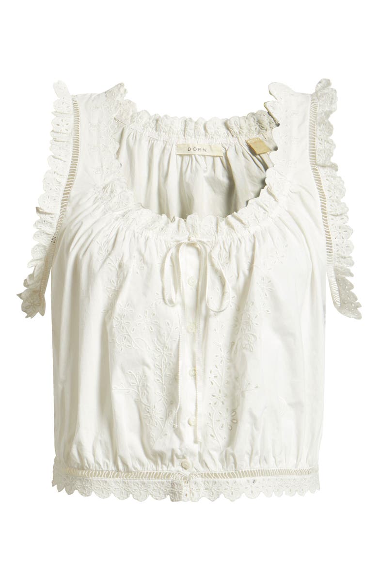Traveler Embroidered Crop Top