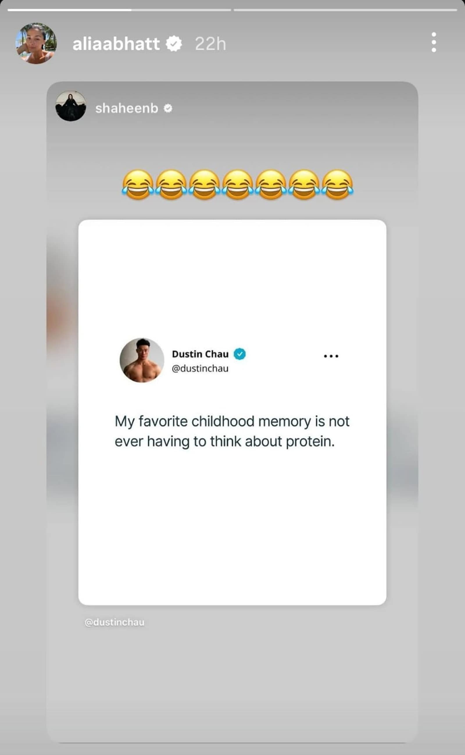 Alia Bhatt on protein fatigue