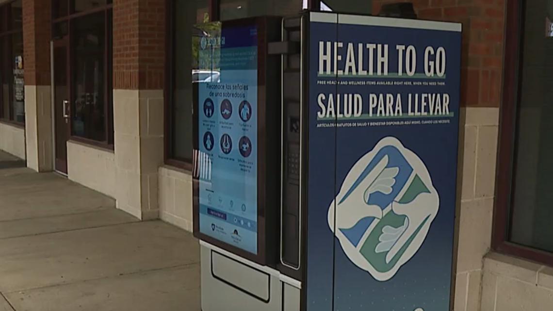 New vending machine provides free health, wellness products to York residents