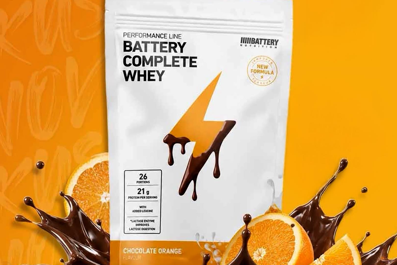 Battery Nutrition releases Chocolate Orange flavor Complete Whey