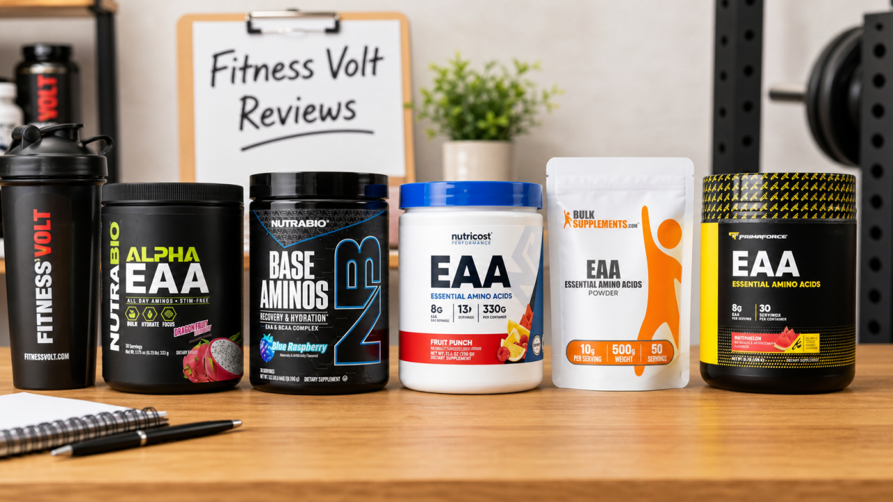 5 Best EAA Supplements of 2026 for Essential Aminos, Intra-Workout Use, and Value – FitnessVolt