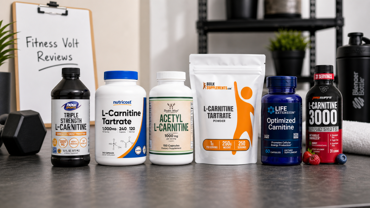 6 Best L-Carnitine Supplements of 2026 for Training, Powder, Capsules, and Liquid – FitnessVolt
