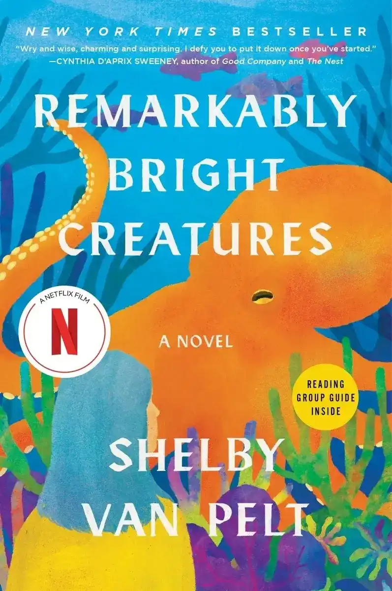 The cover of "Remarkably Bright Creatures."