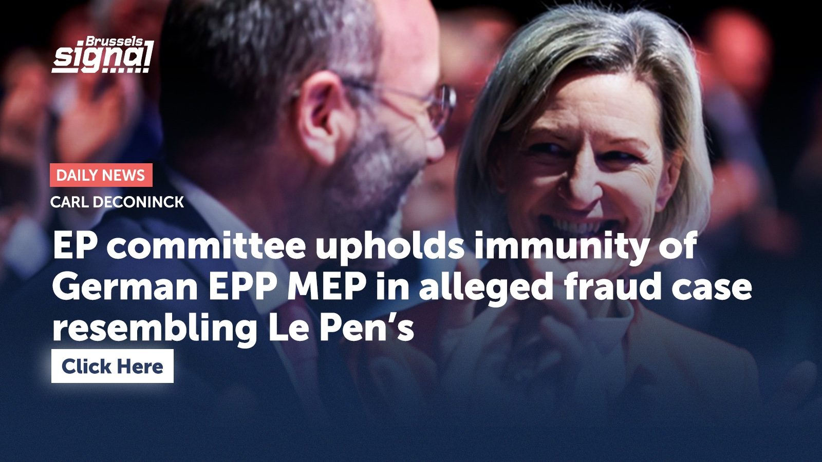 EP committee upholds immunity of German EPP MEP in alleged fraud case resembling Le Pen’s