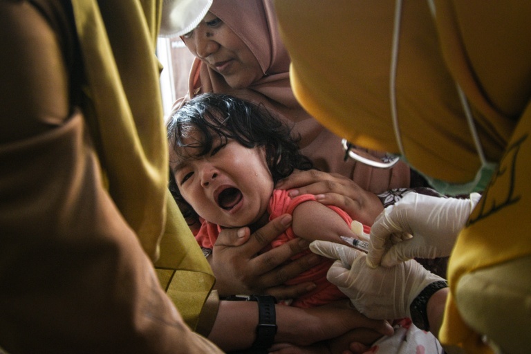 misinformation entrenched amid Indonesia measles surge